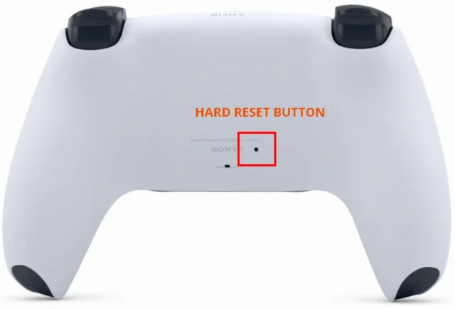 How to reset ps5 controller?